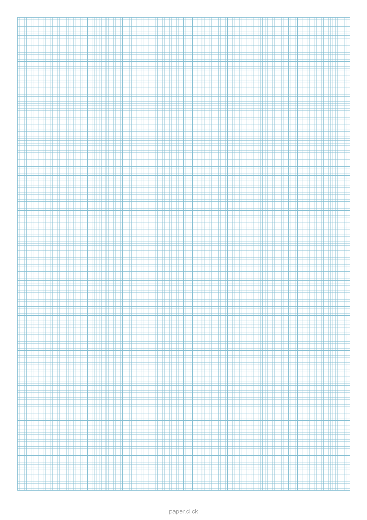 Blaues Millimeterpapier