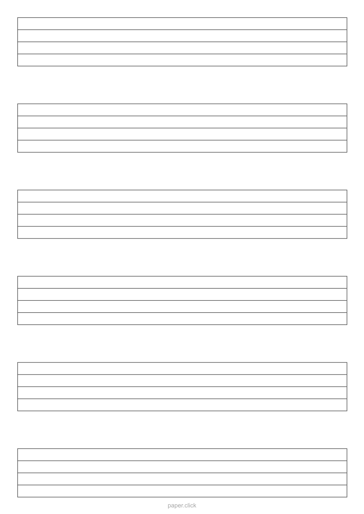 Notenpapier (groß)