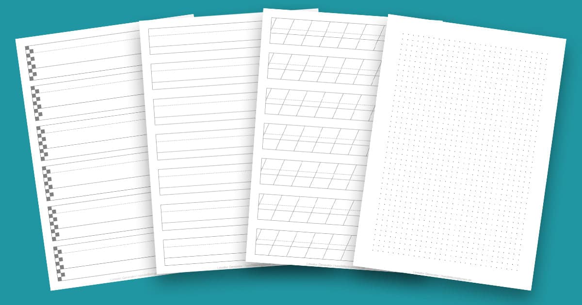 Printable Lined Paper – Madison's Paper Templates